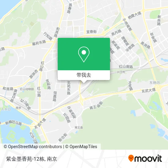 紫金墨香苑-12栋地图