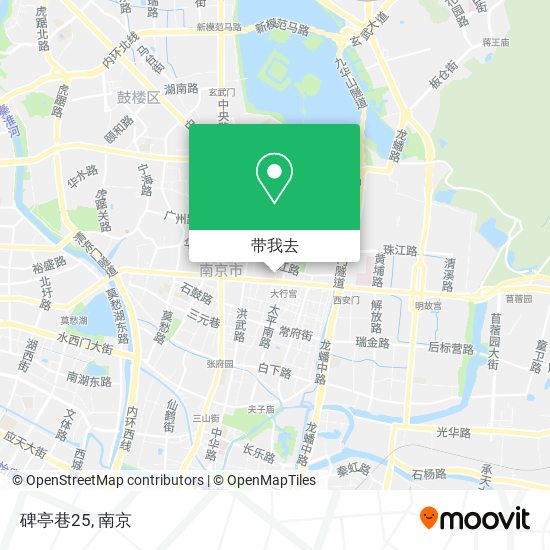 碑亭巷25地图