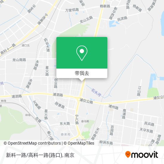 新科一路/高科一路(路口)地图