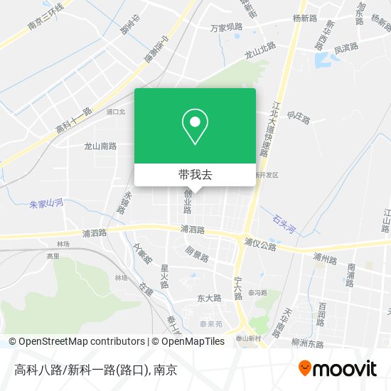 高科八路/新科一路(路口)地图