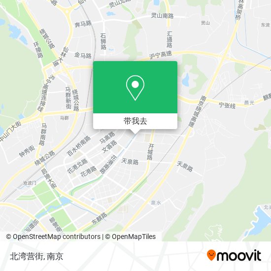 北湾营街地图