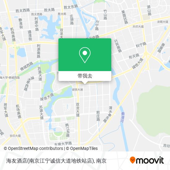 海友酒店(南京江宁诚信大道地铁站店)地图
