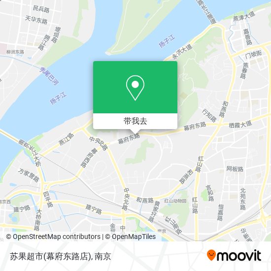 苏果超市(幕府东路店)地图