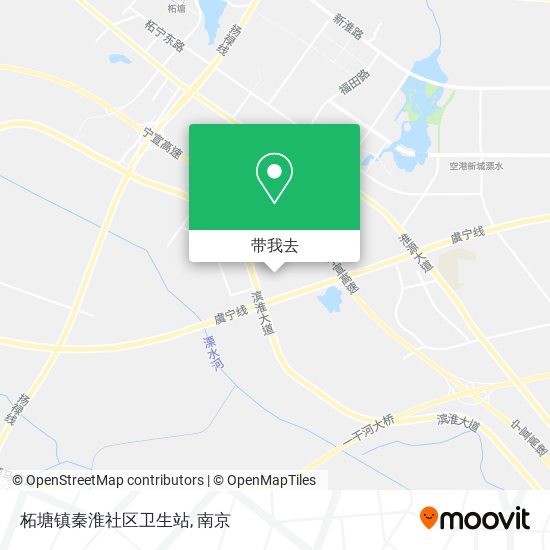 柘塘镇秦淮社区卫生站地图