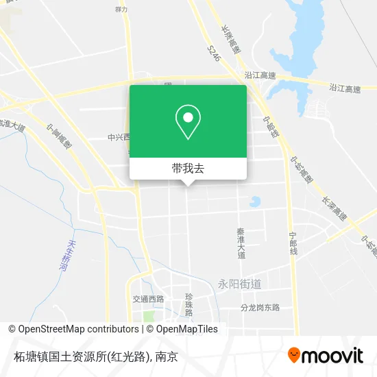 柘塘镇国土资源所(红光路)地图