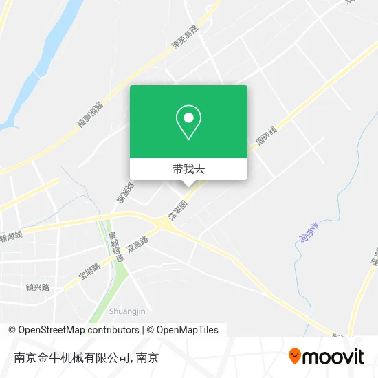 南京金牛机械有限公司地图