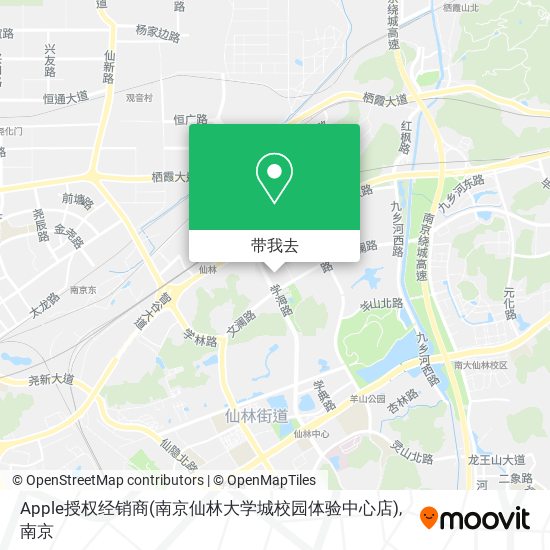 Apple授权经销商(南京仙林大学城校园体验中心店)地图