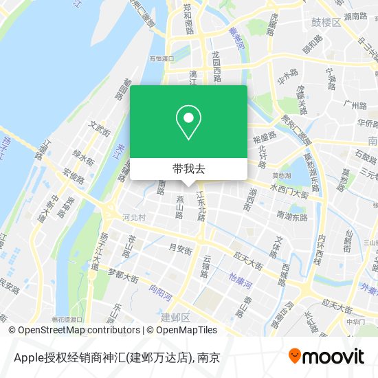 Apple授权经销商神汇(建邺万达店)地图