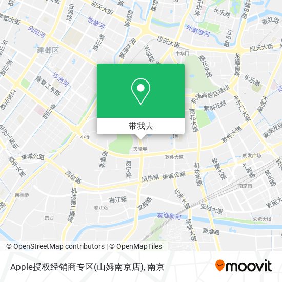 Apple授权经销商专区(山姆南京店)地图