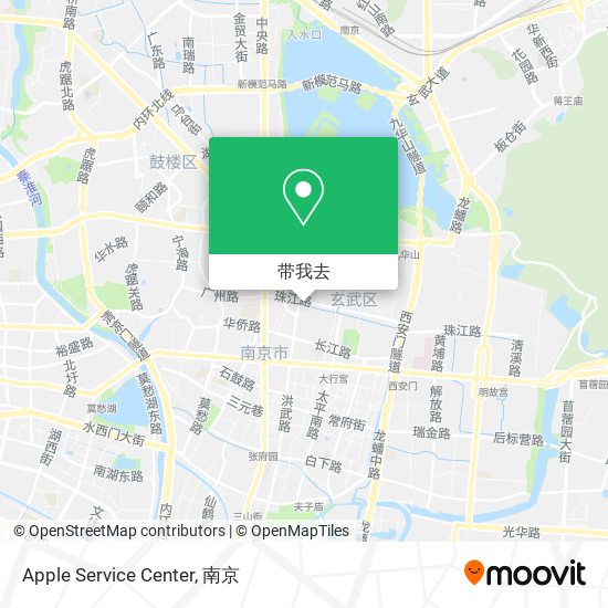 Apple Service Center地图