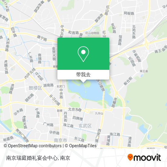 南京瑞庭婚礼宴会中心地图
