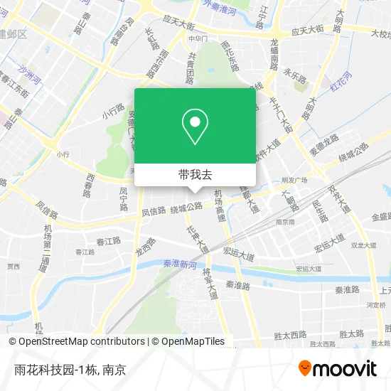 雨花科技园-1栋地图