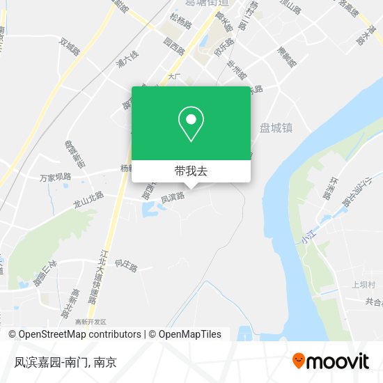 凤滨嘉园-南门地图