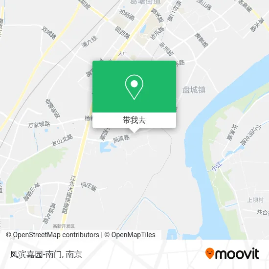 凤滨嘉园-南门地图