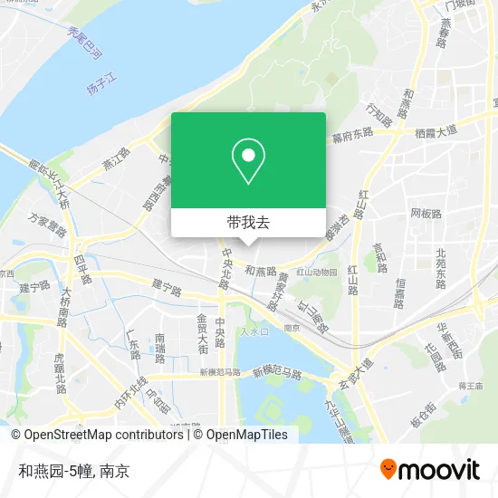 和燕园-5幢地图
