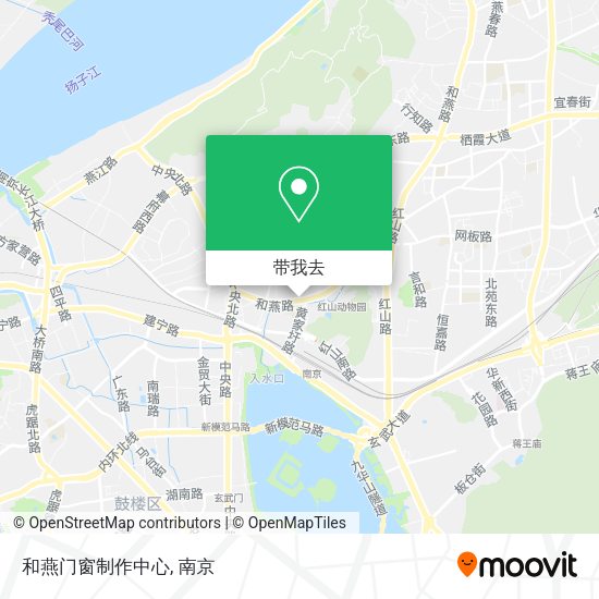 和燕门窗制作中心地图