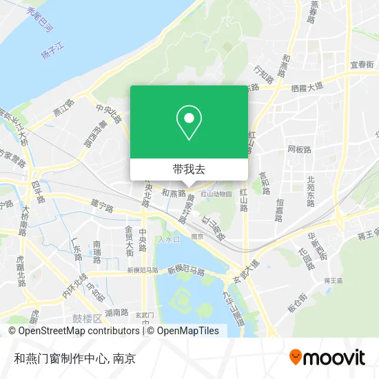 和燕门窗制作中心地图
