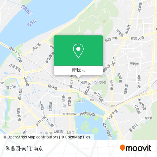 和燕园-南门地图