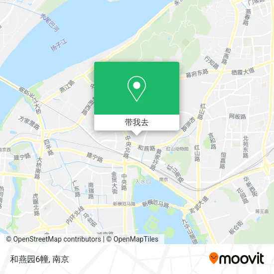 和燕园6幢地图