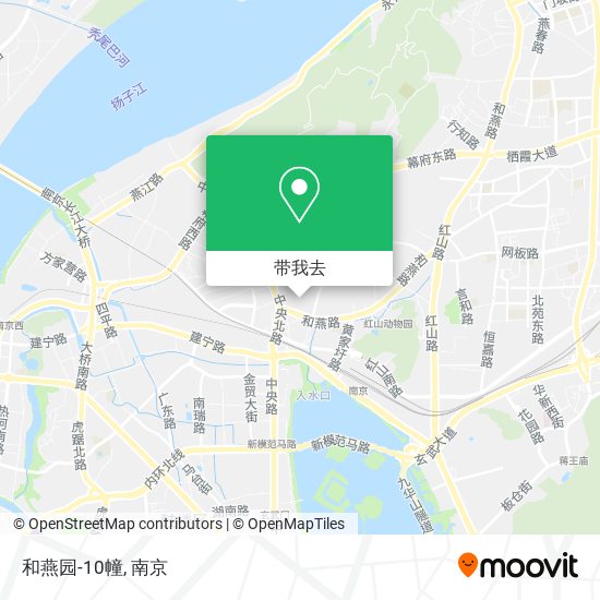 和燕园-10幢地图