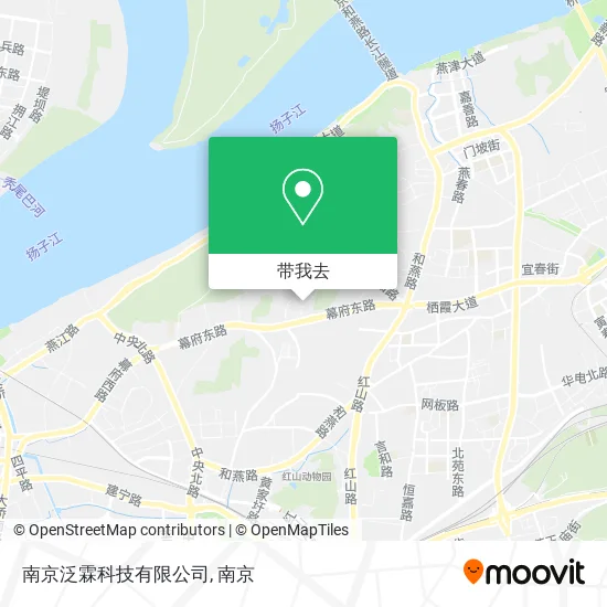 南京泛霖科技有限公司地图