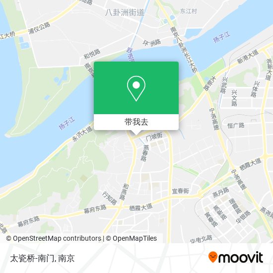 太瓷桥-南门地图