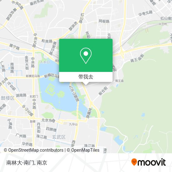 南林大-南门地图