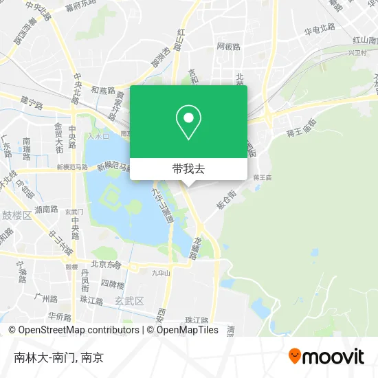南林大-南门地图