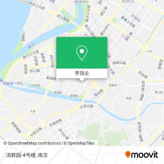 清辉园-4号楼地图