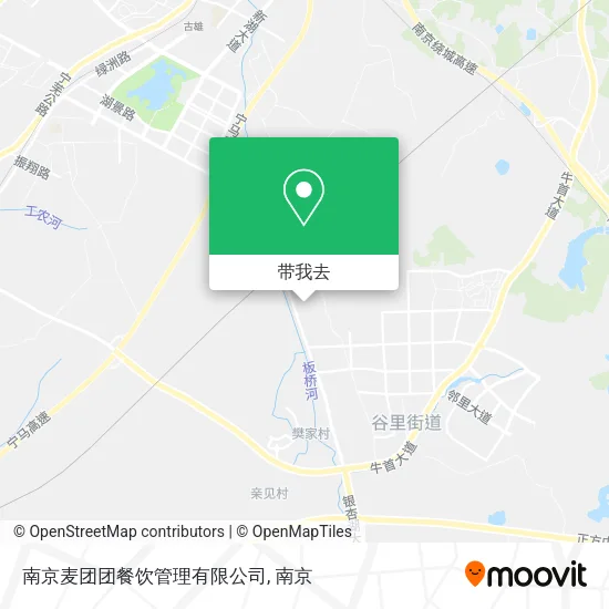 南京麦团团餐饮管理有限公司地图