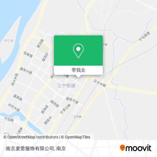 南京麦蕾服饰有限公司地图