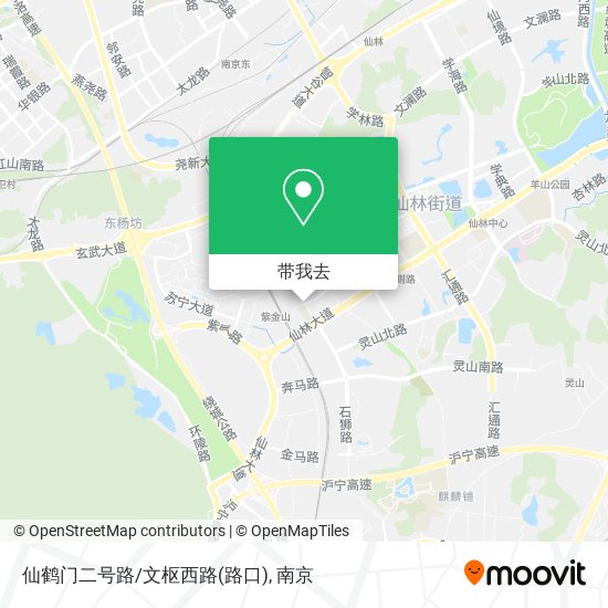 仙鹤门二号路/文枢西路(路口)地图