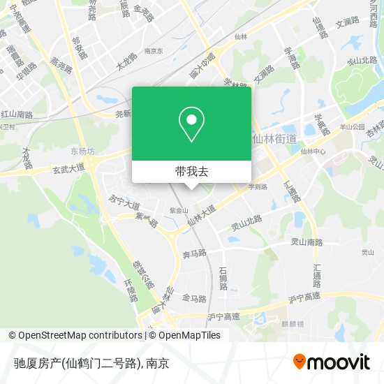 驰厦房产(仙鹤门二号路)地图