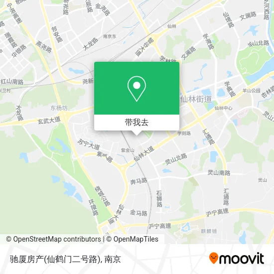 驰厦房产(仙鹤门二号路)地图