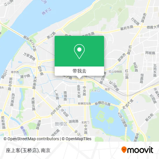 座上客(玉桥店)地图