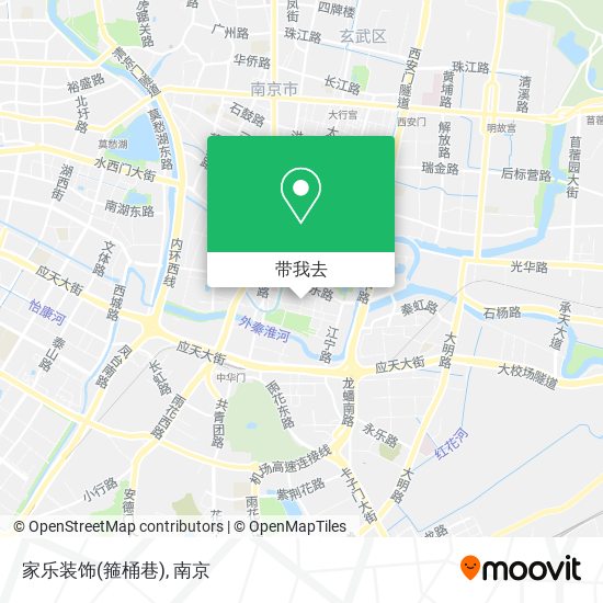 家乐装饰(箍桶巷)地图