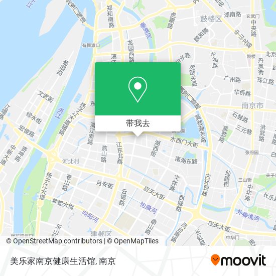 美乐家南京健康生活馆地图