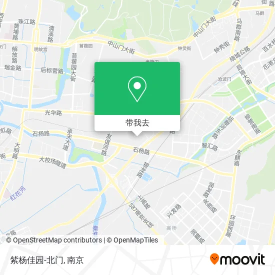 紫杨佳园-北门地图