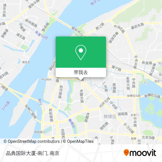 晶典国际大厦-南门地图