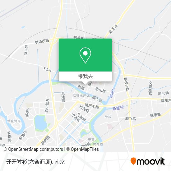 开开衬衫(六合商厦)地图