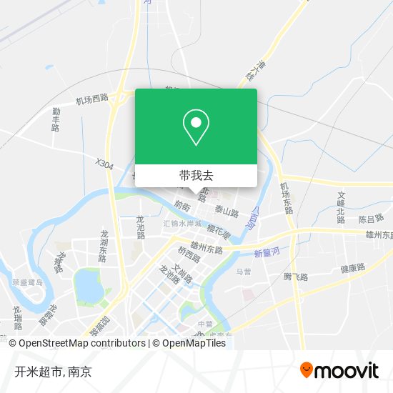 开米超市地图