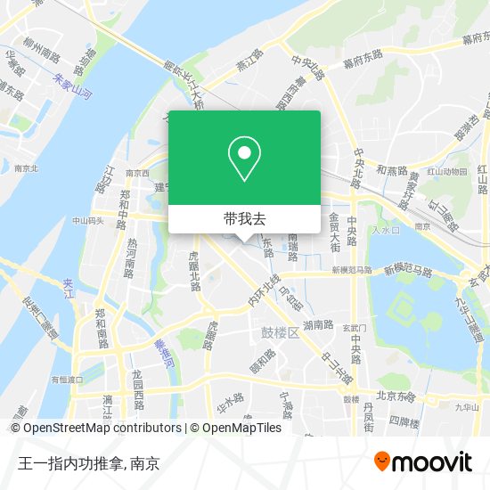 王一指内功推拿地图