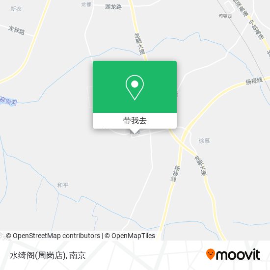 水绮阁(周岗店)地图