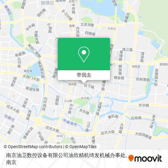 南京油卫数控设备有限公司油欣精机绮发机械办事处地图