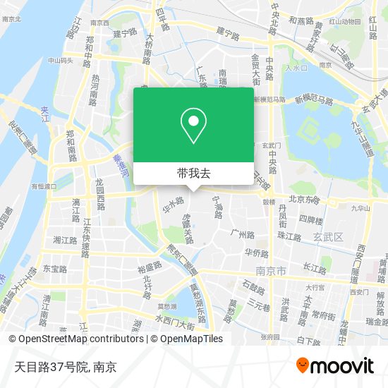 天目路37号院地图