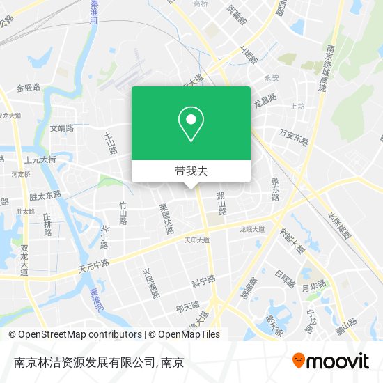 南京林洁资源发展有限公司地图