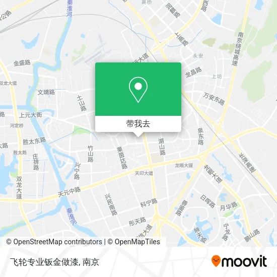 飞轮专业钣金做漆地图