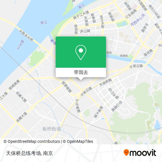 天保桥总练考场地图