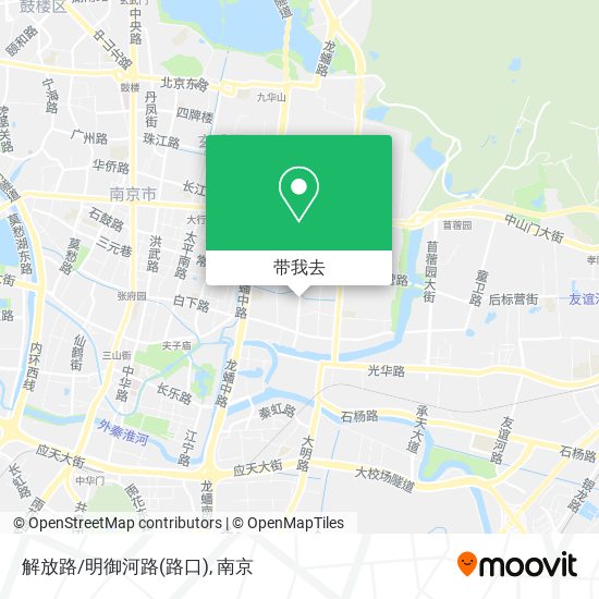 解放路/明御河路(路口)地图
