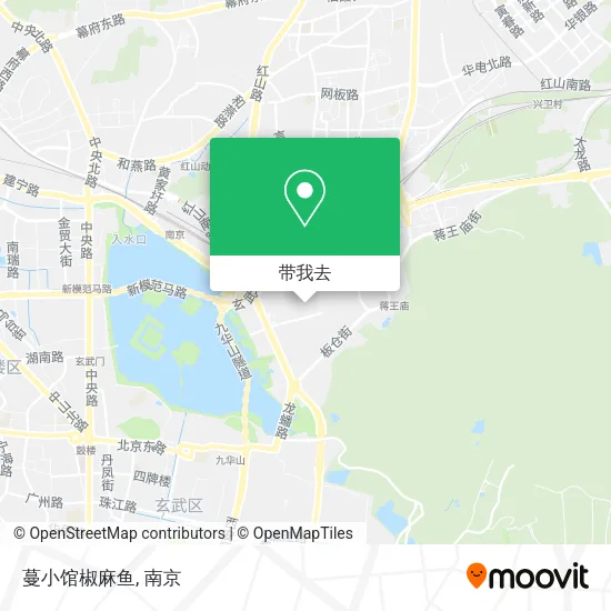 蔓小馆椒麻鱼地图